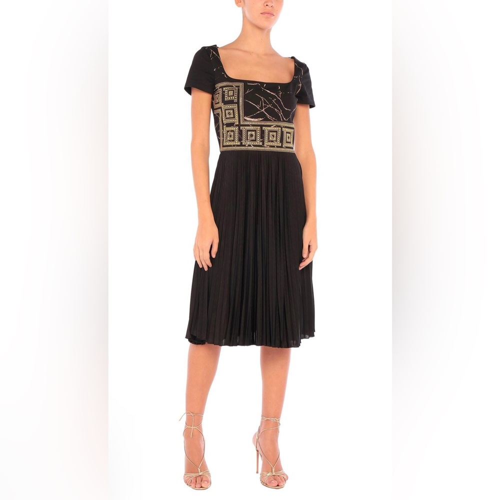 Versace Crystal Embellished Dress